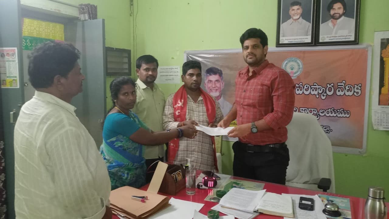 చిట్వేల్‌లో నీటి సమస్యపై సీపీఐ వినతి