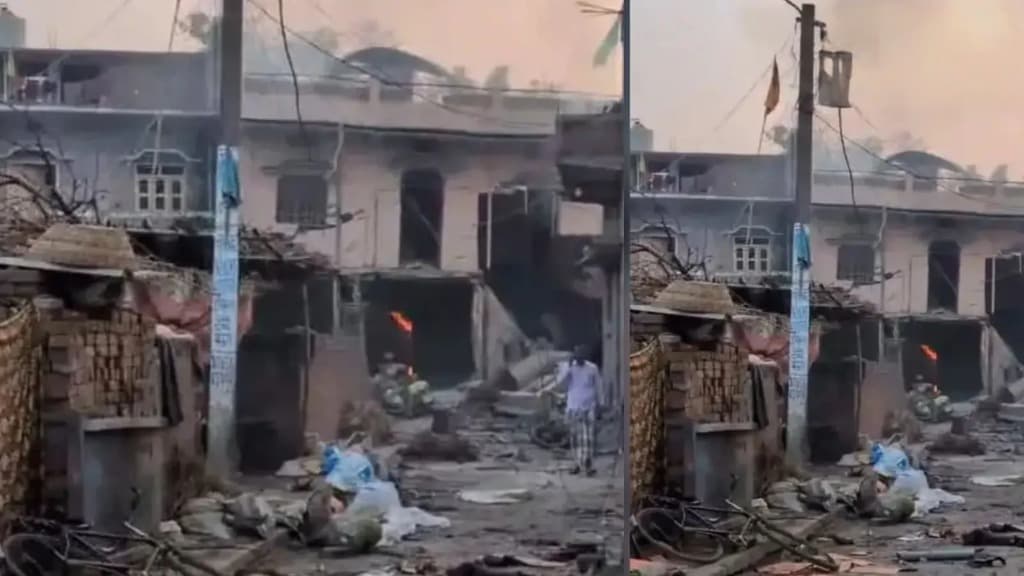 బిహార్ సివాన్‌లో బాణాసంచా ఇంట్లో పేలుడు ఐదుగురు మృతి